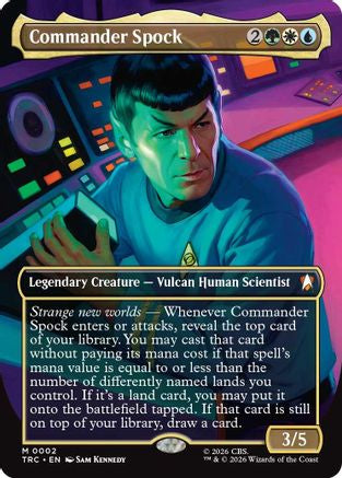 Commander Spock (Borderless) [Commander: Star Trek]
