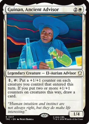 Guinan, Ancient Advisor (Surge Foil) [Commander: Star Trek] Foil