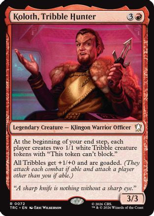 Koloth, Tribble Hunter [Commander: Star Trek]