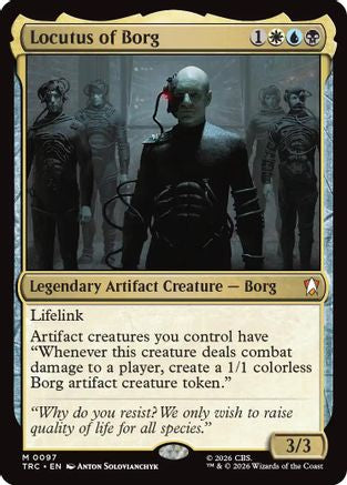 Locutus of Borg (Surge Foil) [Commander: Star Trek] Foil
