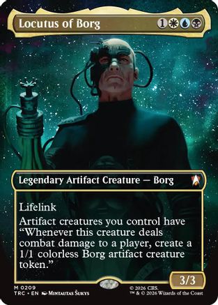 Locutus of Borg (Borderless) [Commander: Star Trek] Foil