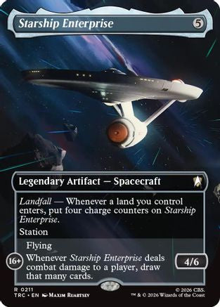 Starship Enterprise (Borderless) [Commander: Star Trek]