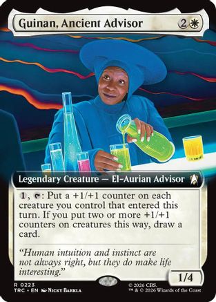 Guinan, Ancient Advisor (Extended Art) [Commander: Star Trek]