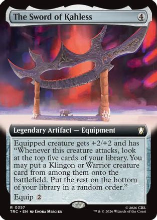 The Sword of Kahless (Extended Art) [Commander: Star Trek]