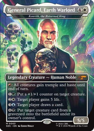 General Picard, Earth Warlord - Kenrith, the Returned King (Borderless) [Star Trek: Stardates]