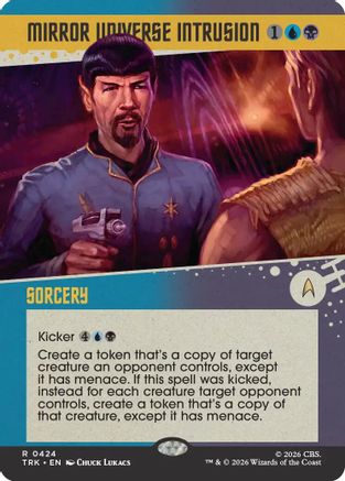 Mirror Universe Intrusion (Showcase) [Star Trek] Foil