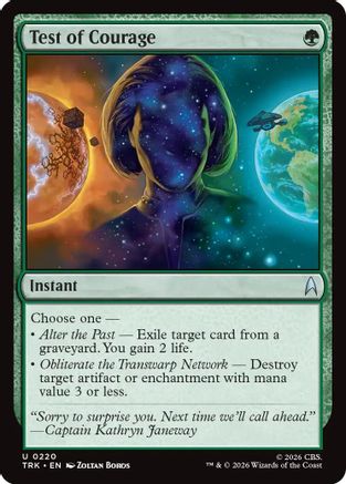 Test of Courage [Star Trek] Foil