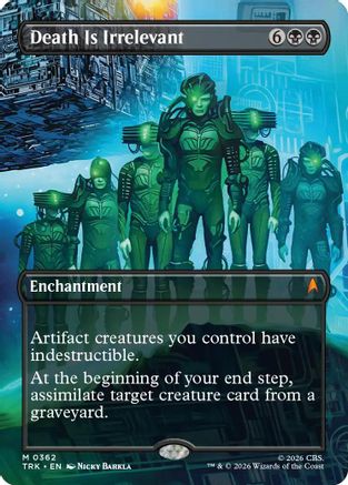 Death Is Irrelevant (Borderless) [Star Trek] Foil