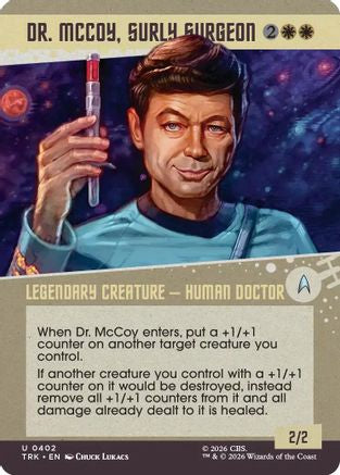 Dr. McCoy, Surly Surgeon (Showcase) [Star Trek]