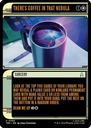 There's Coffee in that Nebula (Showcase) [Star Trek]