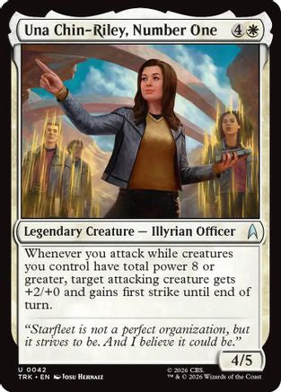 Una Chin-Riley, Number One [Star Trek] Foil