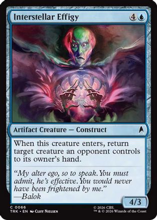 Interstellar Effigy [Star Trek] Foil