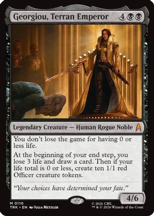 Georgiou, Terran Emperor [Star Trek] Foil