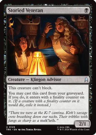 Storied Veteran [Star Trek] Foil
