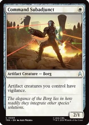 Command Subadjunct [Star Trek] Foil
