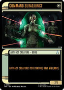 Command Subadjunct (Showcase) [Star Trek] Foil