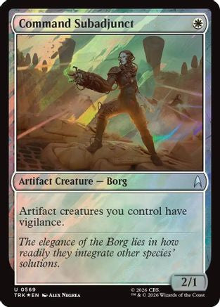 Command Subadjunct (Surge Foil) [Star Trek] Foil