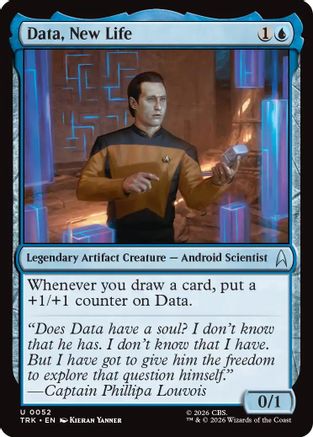 Data, New Life [Star Trek] Foil