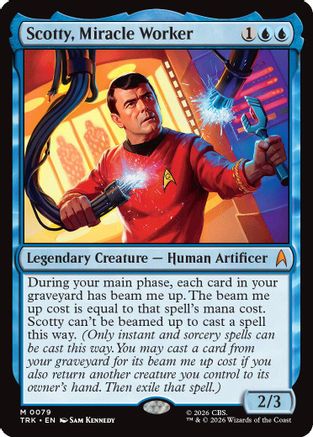 Scotty, Miracle Worker [Star Trek]