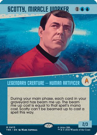 Scotty, Miracle Worker (Showcase) [Star Trek] Foil