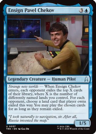 Ensign Pavel Chekov [Star Trek]