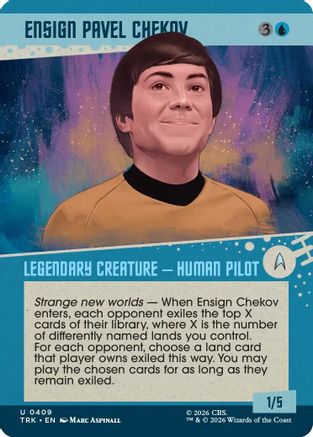Ensign Pavel Chekov (Showcase) [Star Trek]