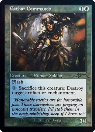 Cathar Commando (Retro Frame) [Secret Lair Drop Series] Foil
