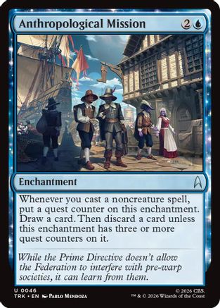 Anthropological Mission [Star Trek] Foil