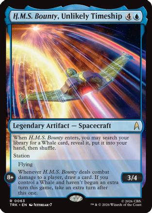 H.M.S. Bounty, Unlikely Timeship [Star Trek] Foil