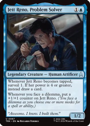 Jett Reno, Problem Solver [Star Trek]