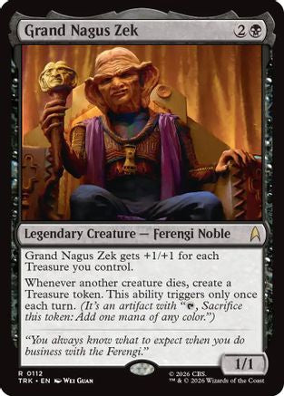 Grand Nagus Zek [Star Trek] Foil