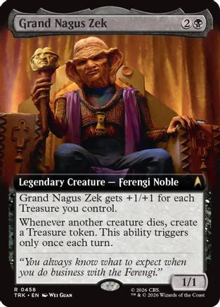Grand Nagus Zek (Extended Art) [Star Trek] Foil