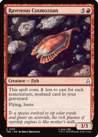 Ravenous Cosmozoan [Star Trek] Foil