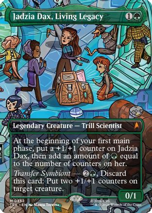 Jadzia Dax, Living Legacy (Borderless) [Star Trek] Foil