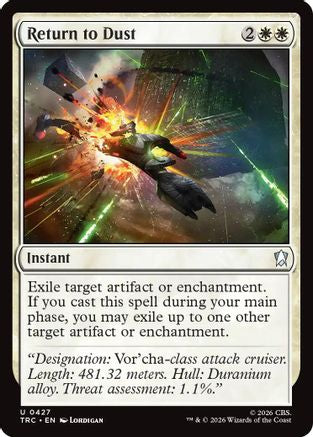Return to Dust [Commander: Star Trek]