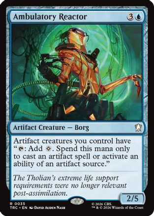 Ambulatory Reactor [Commander: Star Trek]