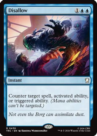 Disallow (Surge Foil) [Commander: Star Trek] Foil