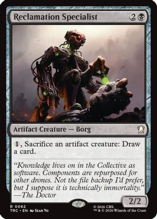 Reclamation Specialist (Surge Foil) [Commander: Star Trek] Foil