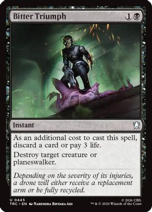 Bitter Triumph (Surge Foil) [Commander: Star Trek] Foil