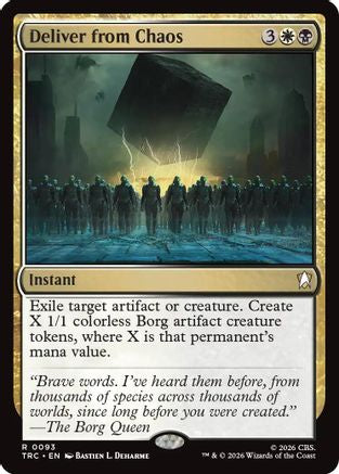 Deliver from Chaos (Surge Foil) [Commander: Star Trek] Foil