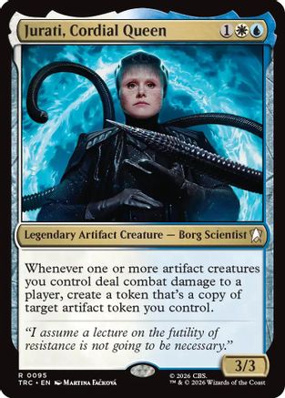 Jurati, Cordial Queen (Surge Foil) [Commander: Star Trek] Foil