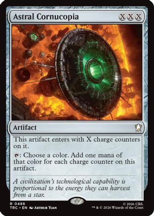 Astral Cornucopia (Surge Foil) [Commander: Star Trek] Foil