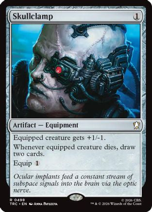 Skullclamp (Surge Foil) [Commander: Star Trek] Foil