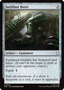 Swiftfoot Boots (Surge Foil) [Commander: Star Trek] Foil
