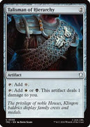 Talisman of Hierarchy (Surge Foil) [Commander: Star Trek] Foil