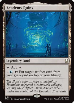 Academy Ruins (Surge Foil) [Commander: Star Trek] Foil