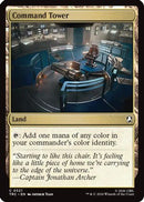Command Tower (Surge Foil) [Commander: Star Trek] Foil