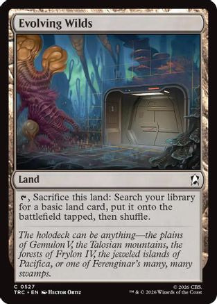 Evolving Wilds (Surge Foil) [Commander: Star Trek] Foil