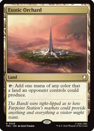 Exotic Orchard (Surge Foil) [Commander: Star Trek] Foil
