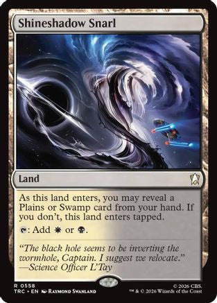 Shineshadow Snarl (Surge Foil) [Commander: Star Trek] Foil
